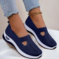 🔥 Sapatos femininos ortopédicos para caminhada: confortáveis, respiráveis e antiderrapantes, para pessoas de meia-idade e idosas