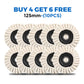 ⚙️ COMPRE 2 E LEVE 1 GRÁTIS! 🔥 Disco de Polimento com Abas de Feltro de Lã – Alto Desempenho, Polimento Fino e Longa Duração ✨