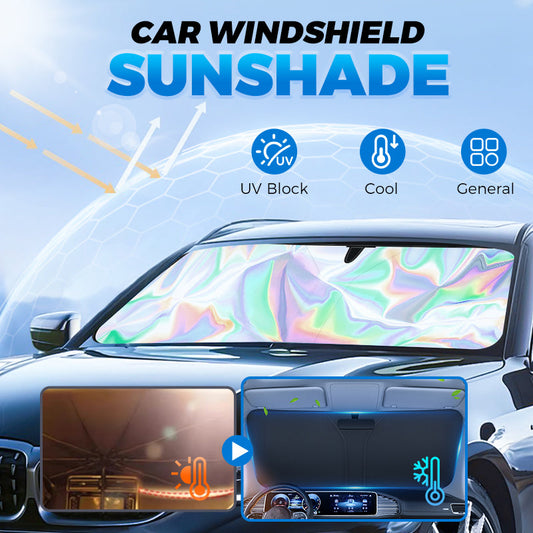 🌞 Summer Hot Sale 50% OFF 🌈Laser Car Windshield Sunshade