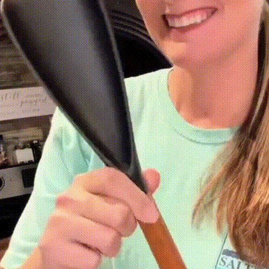 🔥Christmas Limited-Time Offer: 50% OFF!!!🔥Silicone Salad Spatula with Wood Handle