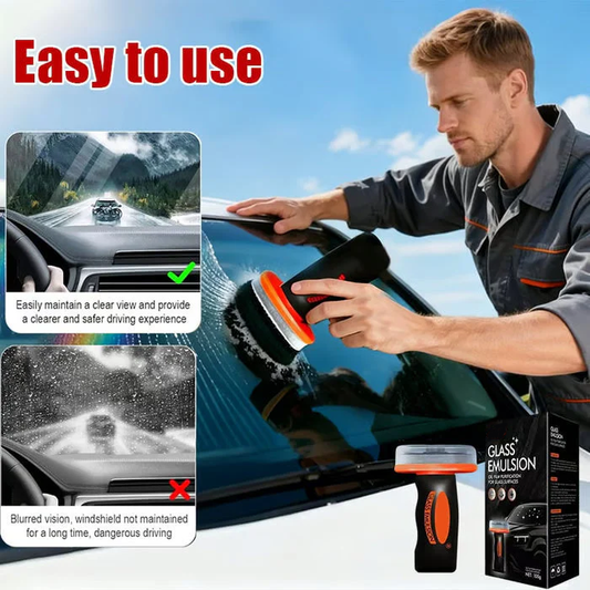 Promoção quente com 50% de desconto!!⚡Mais de 50 mil unidades vendidas!🔥🔥2026 Removedor portátil de película de óleo para vidros