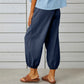 🏆 Hot Sale - 60% OFF ✨Women's Summer Cotton Linen Trousers Nine Minute Trousers🍃