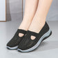 🔥 Sapatos femininos ortopédicos para caminhada: confortáveis, respiráveis e antiderrapantes, para pessoas de meia-idade e idosas