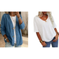 ⏳Oferta por tempo limitado: 50% de desconto⏰Jaqueta jeans feminina clássica com botões frontais🧥