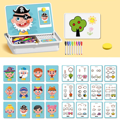 🧩 60% OFF! 🧠 Magnetic Dress-Up Puzzle - Double-Sided Learning Toy for Creative Play & Logic Skills 🎒✨