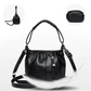 🔥 BOLSA BUCKET PLISSADA DE COURO MACIO – ESTILO CASUAL PARA TODO DIA!
