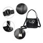 🔥 BOLSA BUCKET PLISSADA DE COURO MACIO – ESTILO CASUAL PARA TODO DIA!