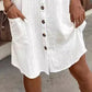 💎50% OFF! 💎 Women's Buttoned Short Sleeve Pocket Shirt Dress – Cotton Blend, Relaxed Fit & Everyday Versatility (M–2XL) 👗🌿