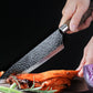 🔥TEMPO LIMITADO 49% DE DESCONTO✨Conjunto de facas profissionais alemãs para chef - Conjunto de 6 peças
