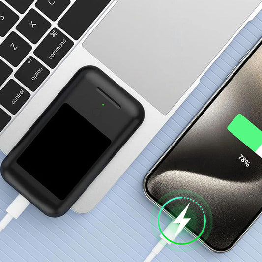 🔥Promoção Quente 50% de desconto por tempo limitado⏳Carregador Portátil 3 em 1 Fones de Ouvido Bluetooth Multimídia