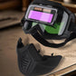 Capacete de soldagem com escurecimento automático para proteção dos olhos (50% de desconto)