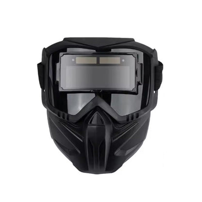 Capacete de soldagem com escurecimento automático para proteção dos olhos (50% de desconto)