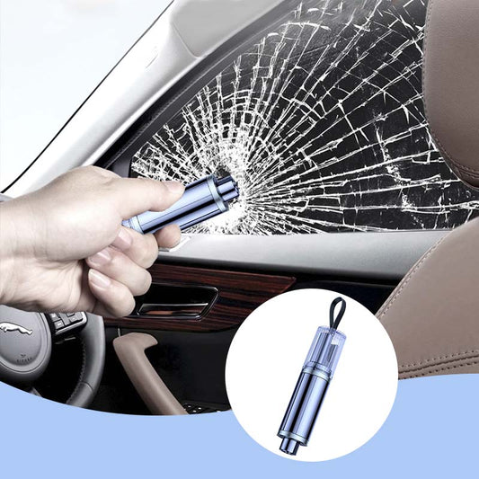 🌟 Promoção imperdível: 50% de desconto 🌟 Ferramenta de emergência para quebrar vidros de carro e cortar cintos de segurança