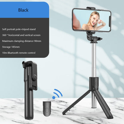 Tripé dobrável para bastão de selfie