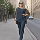 ⏰ Now only 50% off!⏰Women’s Irregular Chiffon Tops ＆ Wide-Leg Pants 2-Piece Set👚👖