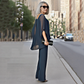 ⏰ Now only 50% off!⏰Women’s Irregular Chiffon Tops ＆ Wide-Leg Pants 2-Piece Set👚👖