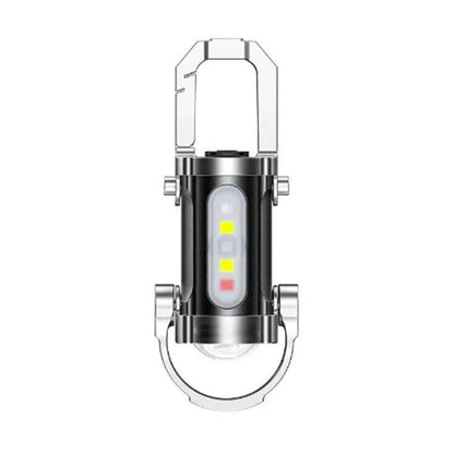 Portable Rechargeable Bright Keychain Flashlight