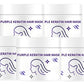 💗 COMPRE 5 E GANHE 5 GRÁTIS💗Máscara capilar com queratina roxa - Reparação intensa para cabelos cacheados ou tingidos, restaura o brilho e a maciez em 3 minutos🌿🧴