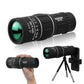 Telescópio monocular profissional de alta potência e alta definição para visão noturna em condições de pouca luz 16X52