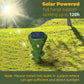 🌸Promoção de primavera 50% de desconto🌸 Repelente de toupeiras à prova d'água com energia solar