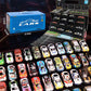 Conjunto de 48 mini carros com garagem integrada