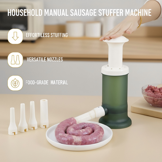 🔥Hot Sale Deals-📢📢52% Off!!!🌭Household Manual Sausage Stuffer Machine