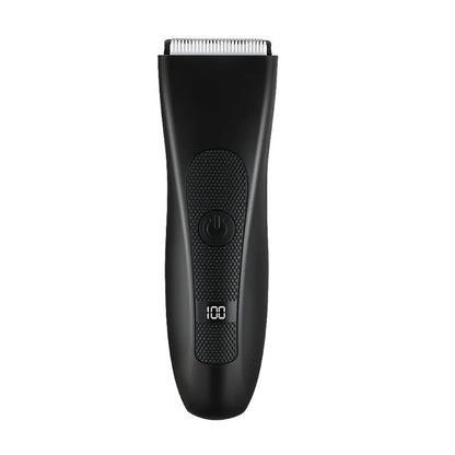 ✂️ 50% OFF NOW! ✂️ 50% DE DESCONTO AGORA! 📺 Aparador corporal digital masculino – Lâmina de segurança em forma de L, visor LED e autonomia de 90 minutos ✨📺 Men's Digital Body Trimmer – L-Shaped Safety Blade, LED Display & 90-Min Runtime ✨