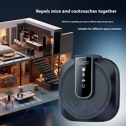 🔥📣 O mais recente repelente ultrassônico para barcos com poderosa eficácia – tecnologia inteligente 360°