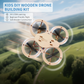 🎁🔥 PROMOÇÃO ESPECIAL: 50% DE DESCONTO 🔥🧩 Kit de montagem de drone de madeira para montar você mesmo 🚁