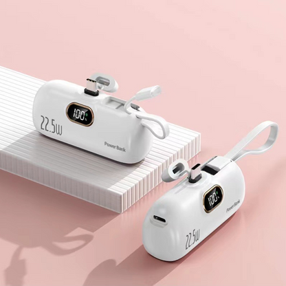 🔥Mini Carregador Portátil (Power Bank) de 5000 mAh para Celular