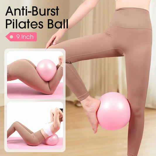 🤸‍♀️ 56% DE RÉDUCTION ! ⚽ Ballon Pilates 9 Pouces – Anti-Éclatement, Pompe Incluse & Idéal pour Fitness 📦💪