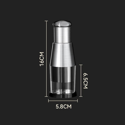Moedor de alho em aço inoxidável