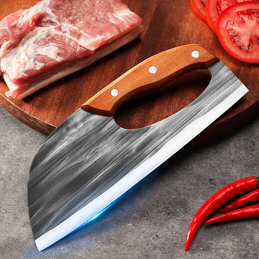 📢📢 50% DE DESCONTO!! 🔪 Faca de Cozinha Multifuncional em Aço Inoxidável – Economiza Esforço ✨
