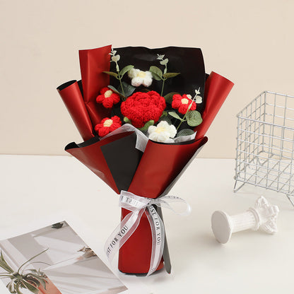💕PROMOÇÃO ESPECIAL DIA DAS MÃES – 50% DE DESCONTO!💕Buquê de Flores de Crochê Delicado e Artesanal