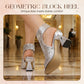 Sandálias femininas elegantes de salto peep-toe