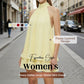 Women's Flowy Halter Drop-Waist Mini Dress
