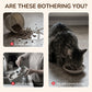 Comedouro antiderrapante e elevado com 3 taças para animais de estimação