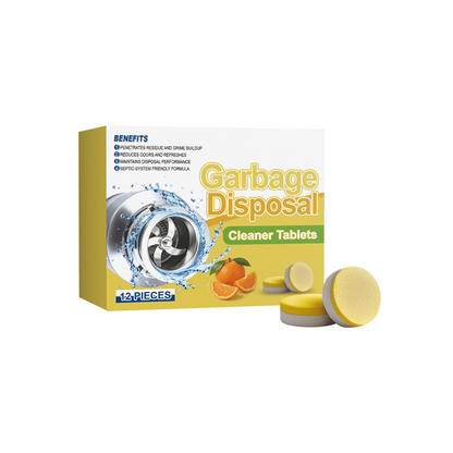 Garbage Disposal Cleaner and Deodorizer Tablets