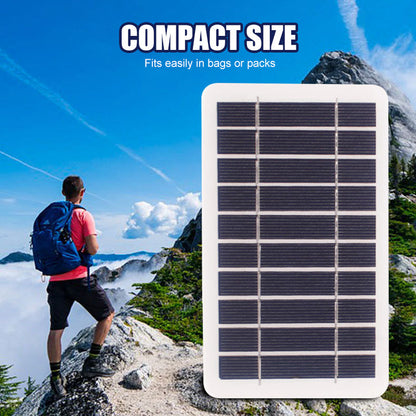 Painel solar flexível de 2W 5V