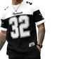 Camiseta casual masculina com estampa gráfica