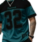 Camiseta casual masculina com estampa gráfica