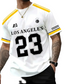 Camiseta casual masculina com estampa gráfica
