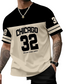 Camiseta casual masculina com estampa gráfica