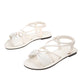 Women's Criss-Cross Strap Flat Sandals