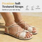 Women's Criss-Cross Strap Flat Sandals