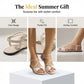 Women's Criss-Cross Strap Flat Sandals