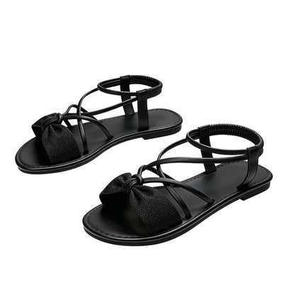 Women's Criss-Cross Strap Flat Sandals