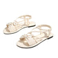 Women's Criss-Cross Strap Flat Sandals