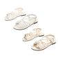 Women's Criss-Cross Strap Flat Sandals