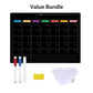Magnetic Whiteboard Markers with Eraser Cap
